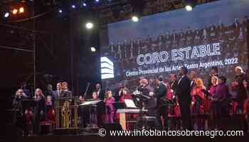 El Teatro Argentino de La Plata busca voces para su Coro Estable - Info blanco sobre negro