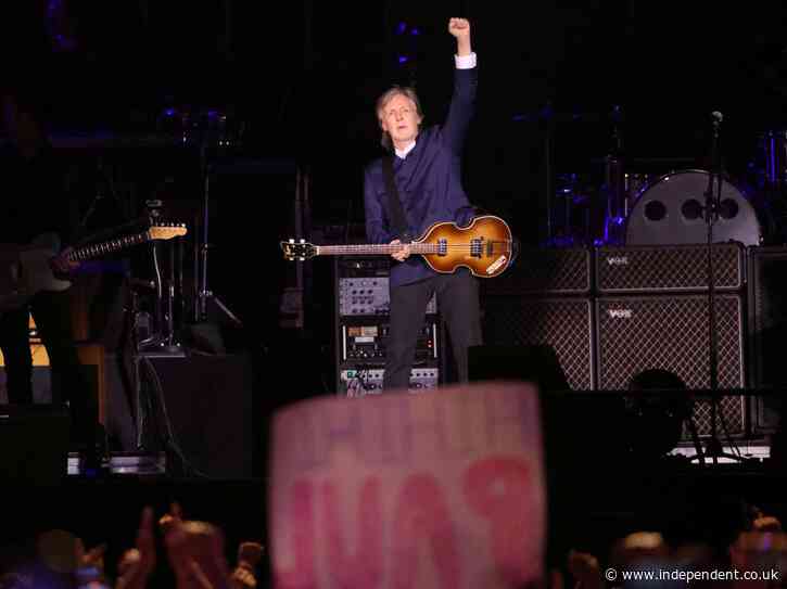 Paul McCartney review, Los Angeles: Proof he was the coolest Beatle all along - The Independent