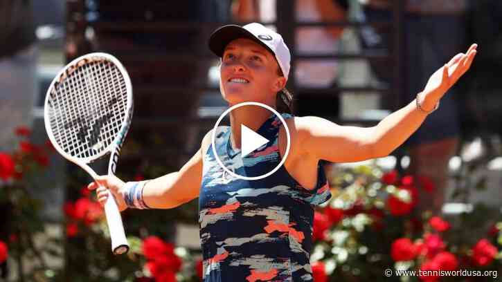 WTA Rome 2022: Iga Swiatek and Ons Jabeur's wins HIGHLIGHTS