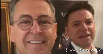 Gogglebox's Stephen Webb and husband Daniel look 'dapper' at Buckingham Palace event - The Mirror