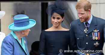 The Queen (Sort of) Welcomes Harry and Meghan Back to Buckingham Palace - W Magazine