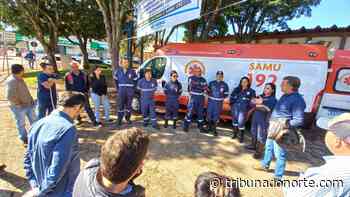 Samu de Faxinal recebe ambulância - Tribuna Online - Tribuna do Norte