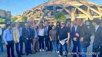 Gualtieri al Flaminio: dal (lungo) cantiere del PalaTiziano alla promessa di un parco lineare