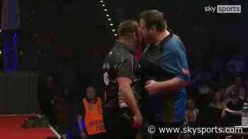 Lewis and Price separated by referee after row at Czech Darts Open