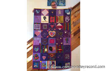 Comox Valley community stitch project speaks out about gender-based violence - Comox Valley Record