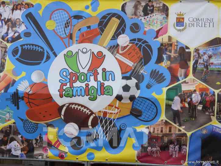 “SPORT IN FAMIGLIA” UN GRANDE SUCCESSO! - FORMAT RIETI