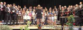 Demonstration besten Chorkönnens - Bad Krozingen - Badische Zeitung