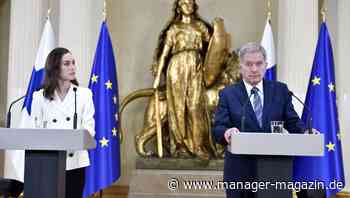 Finnland will Antrag auf Nato-Mitgliedschaft stellen