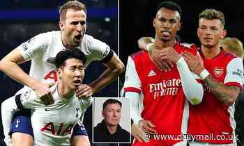 CHRIS SUTTON: Three key battles ahead of the North London Derby with Ben White facing Heung-min Son - Daily Mail