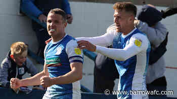 Report: Barrow 1 Sutton United 0 - News - Barrow Association Football Club - Barrow AFC