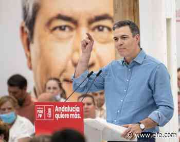 Sánchez: Los partidos enemigos de Europa no son una solución para Andalucía - Agencia EFE