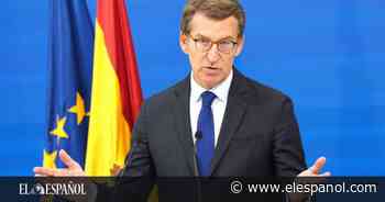 Feijóo acusa a Sánchez de "mentir" sobre Pegasus y le exige ir al Congreso antes de reunirse con Aragonès - EL ESPAÑOL