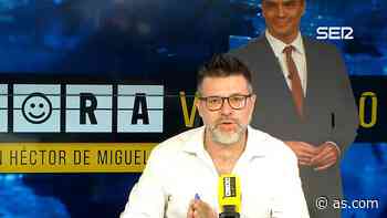 Pedro Sánchez sorprende en directo a Héctor de Miguel con un inesperado regalo - AS