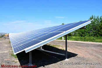 Montceau-les-Mines : la centrale photovoltaïque de Lucy - Montceau News