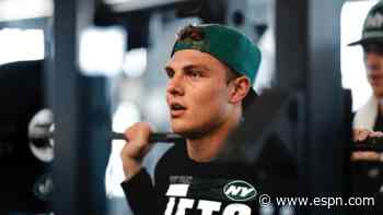 Jets' Zach Wilson uses offseason to build body and chemistry