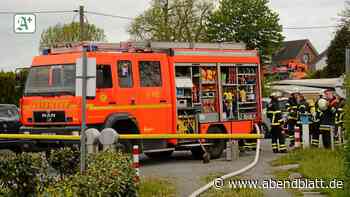 Feuerwehr Hamburg: Vorzeltküche brennt auf Campingplatz in Ochsenwerder
