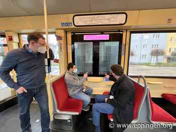 ▷ Intelligentes Stadtbahnfenster im Wagen 900 eingebaut - Eppingen.org