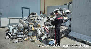 Controlli ambientali dei Carabinieri. Sversamento e gestione illecita di rifiuti. - Landolfo Giuseppe
