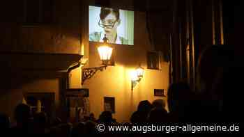 Augsburger Hausfassaden verwandeln sich in Leinwände