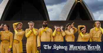 ‘Joy bomb’: An explosion of raw energy hits the Sydney Opera House - Sydney Morning Herald
