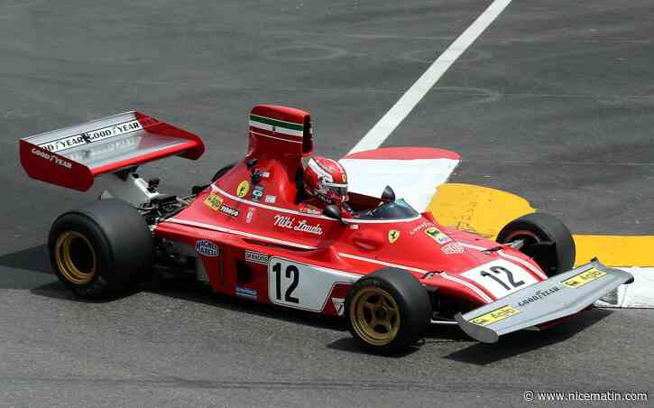En parade avec Ferrari, Charles Leclerc part en tête-à-queue au volant de la voiture de Niki Lauda et finit dans le mur