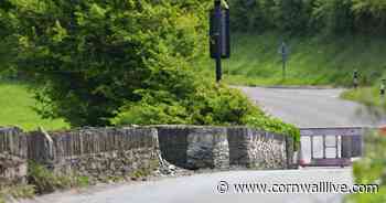 Latest photos show bridge on the 'point of collapse' - Cornwall Live