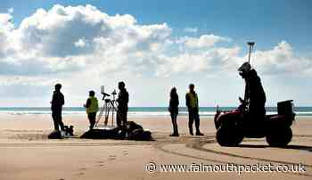 Research at Perranporth beach in Cornwall on rising sea levels - Falmouth Packet