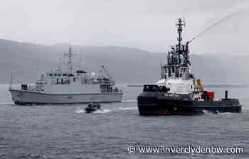 CLYDE-Based Navy Ship Leaves River For Final Time - Inverclyde Now - Inverclyde Now