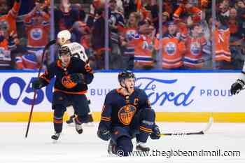 Edmonton Oilers down L.A. Kings 2-0, advance to second round of Stanley Cup playoffs - The Globe and Mail