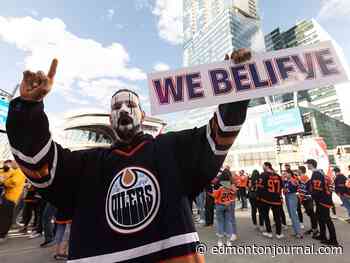 Edmonton Oilers fans excited and nervous Saturday night but holding out for a win - Edmonton Journal