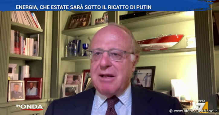 Energia, Scaroni (ex ad Eni) su La7: “Abbiamo bisogno del gas russo fino al 2025. Nel frattempo dobbiamo investire nelle rinnovabili”
