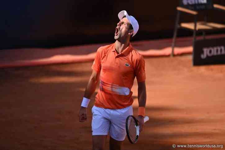 ATP Rome: Novak Djokovic tops Stefanos Tsitsipas and wins sixth Foro Italico crown