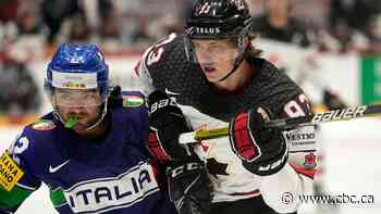Canada looks strong early at men's hockey worlds, routing Italy for 2nd win
