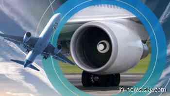 World's first net-zero transatlantic flight set to take place next year - Sky News