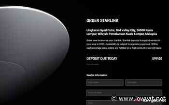 Starlink Might Be Available In Malaysia Next Year - Lowyat.NET