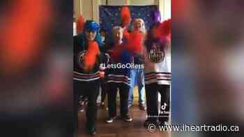 St. Albert seniors rack up views with unique Oilers videos on TikTok - iheartradio.ca