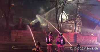 Hamilton home near the escarpment on Arkledun Ave. destroyed by fire