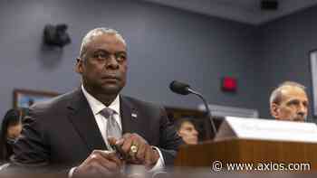 Austin urges "immediate ceasefire" in call with Russia's defense minister - Axios