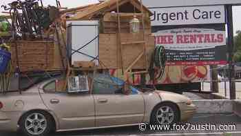 Austin man builds home on top of his car, turns tragedy to positivity - FOX 7 Austin