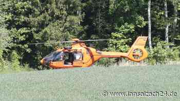 Verletzte Person bei Jettenbach aus unwegsamem Gelände gerettet