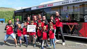 Wenn Kampfkunst-Werbung durch die Stadt Jena rollt - Ostthüringer Zeitung