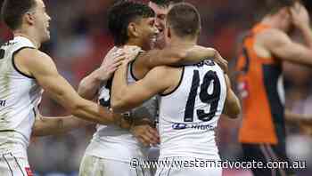 Blues' win spoils Cameron's farewell - Western Advocate