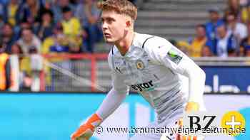 Bangsow darf sich im Eintracht-Tor beweisen und tut es auch