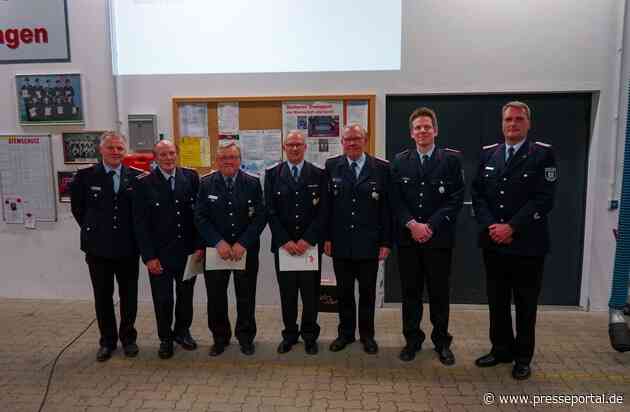 FW Flotwedel: Gleich drei Ehrungen für 50-jährige Mitgliedschaft bei der Feuerwehr Eicklingen