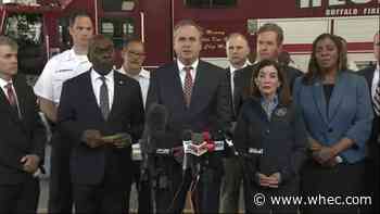Officials respond to mass shooting in Buffalo