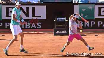 John Isner/Diego Schwartzman Battle To Rome Final - ATP Tour