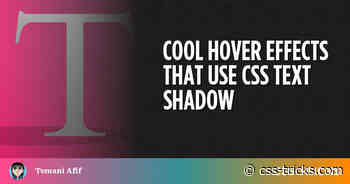 Cool Hover Effects That Use CSS Text Shadow