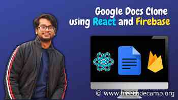 How to Build a Google Docs Clone with React, Material UI, & Firebase