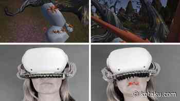 VR Devs Really Want You To Feel Spiders On Your Face - Kotaku