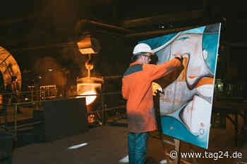 Chemnitz: Das garantiert heißeste Maler-Projekt des Jahres - Künstler tauscht Atelier gegen Gießerei - TAG24